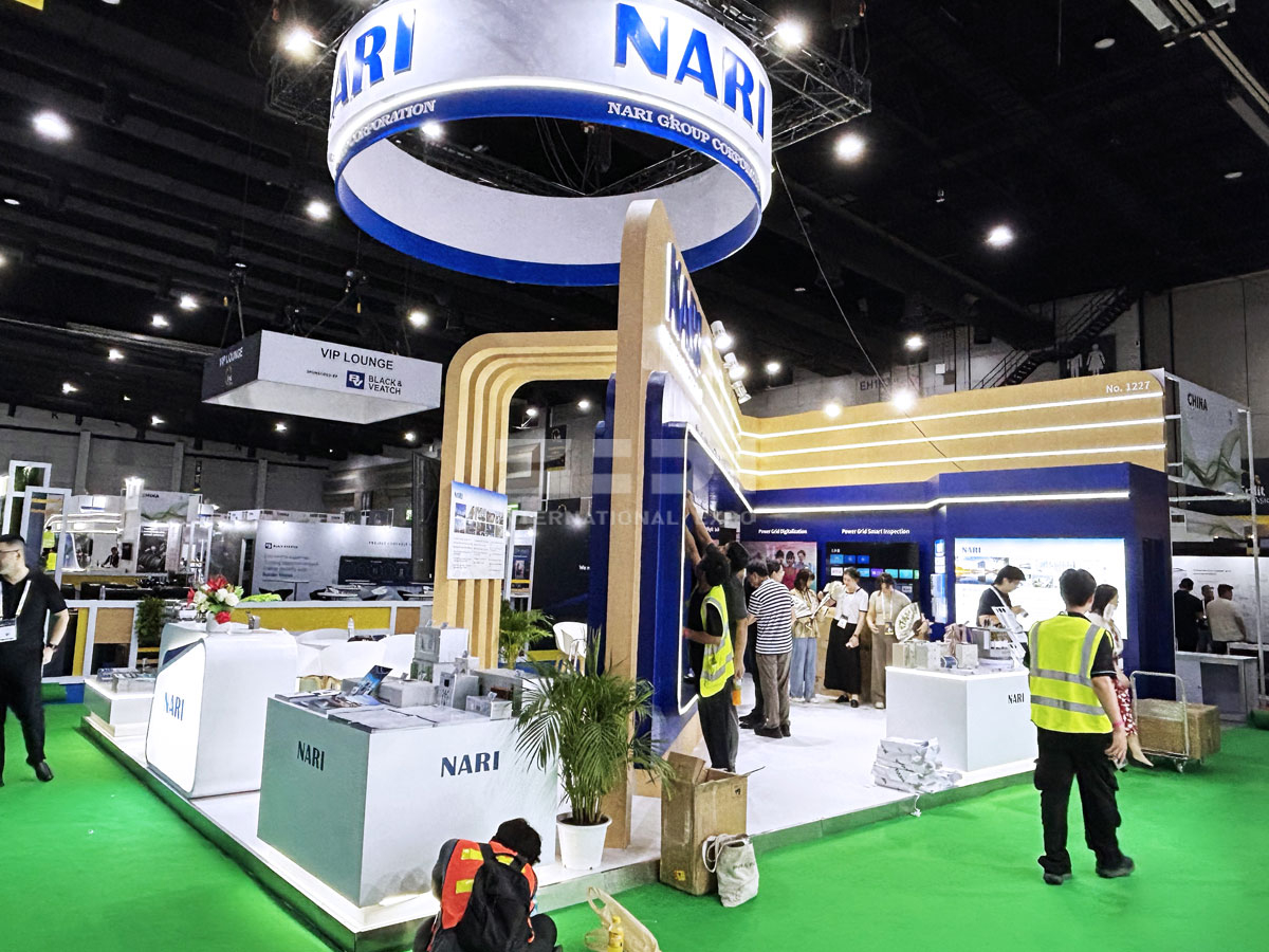泰國電力展位布置